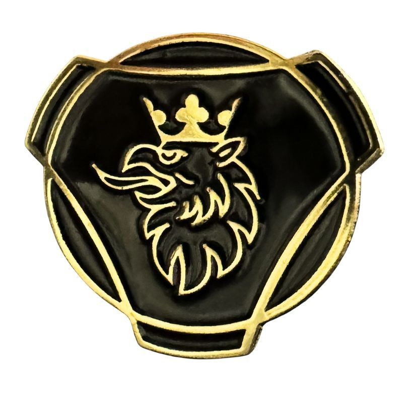Pin's Scania Vabis Noir & Or : élégance pour passionné de Scania