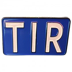 Pin's TIR Bleu : Accessoire Collector Routier