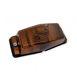 Feu de Gabarit Double Ampoule Orange Cabochon Fumé :  Visibilité et Style pour son camion