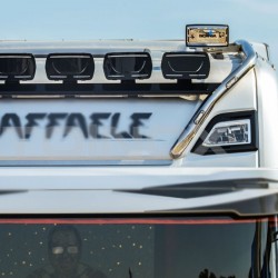 Barre de Toit Type Crossbar Scania NGS : vue de face Barre de Toit Type Crossbar Scania NGS : vue de face