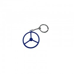 Porte-Clés Volant 3 Branches Bleu : accessoires pour routiers