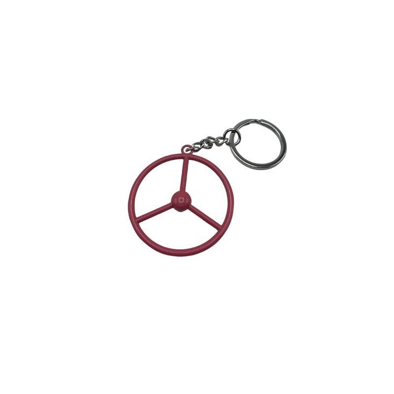 Porte-Clés Volant 3 Branches Rose : accessoire routier