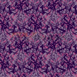 Zoom sur le tissus violet danois des rideaux Noah's Cabinterior