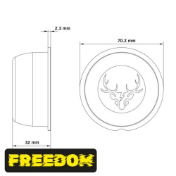 Module Freedom Viking Type bouliche – dimensions