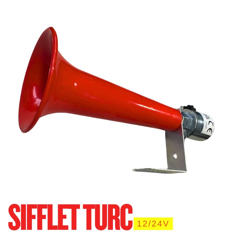 Klaxon sifflet turc original – Sonorité fun pour camion