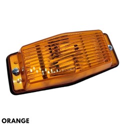 Cabochon orange pour feu double ampoule – Remplacement rapide