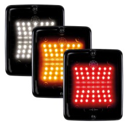 Feu arrière LED fumé – DARK IZE 3 fonctions camion