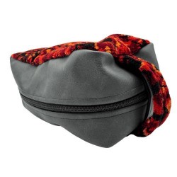 Trousse de toilette camion en tissus danois  – Look nordique et fonctionnel - rouge