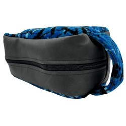 Trousse de toilette camion en tissus danois  – Look nordique et fonctionnel - bleu