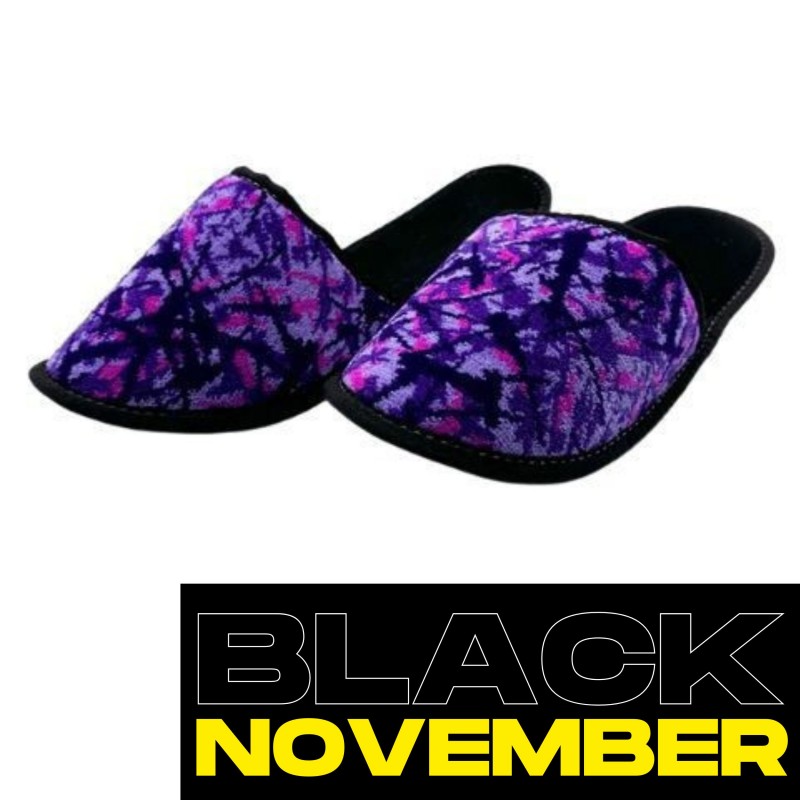 Chaussons Danois pour routiers – Style scandinave et confort violet