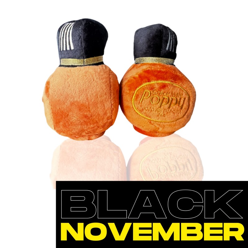 Peluche Poppy Grace Mate marron – Élément décoratif chaleureux pour camions