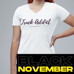 T-SHIRT FEMME BLANC - TRUCK...