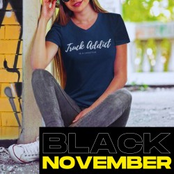 T-SHIRT FEMME BLEU - TRUCK...