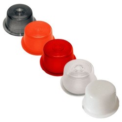 Cabochons pour feux suédois disponibles en 5 coloris pour un style de camion unique