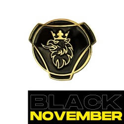 SCANIA VABIS NOIR & OR - PINS
