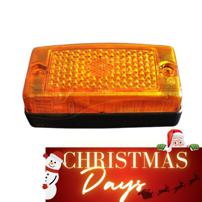 Feu de gabarit latéral orange Hella à ampoule : christmas days