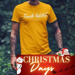 T-SHIRT HOMME JAUNE - TRUCK...