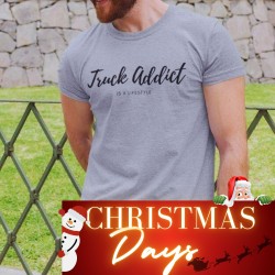 T-SHIRT HOMME GRIS - TRUCK...