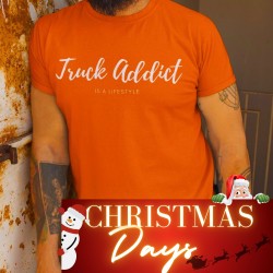 T-SHIRT HOMME ORANGE -...