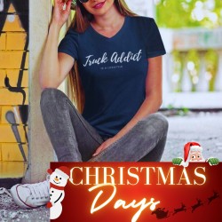 T-SHIRT FEMME BLEU - TRUCK...