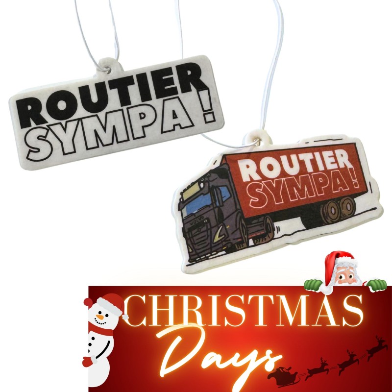 Pack Stickers Routier Sympa - Florian Truck - CHRISTMAS DAYS