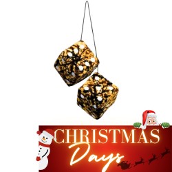 Jeu de dés en tissu danois : Jaune