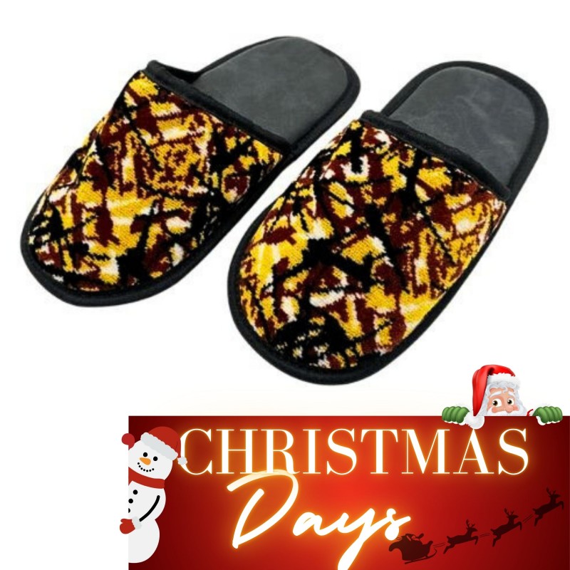 Chaussons Danois pour routiers – Style scandinave et confort jaune