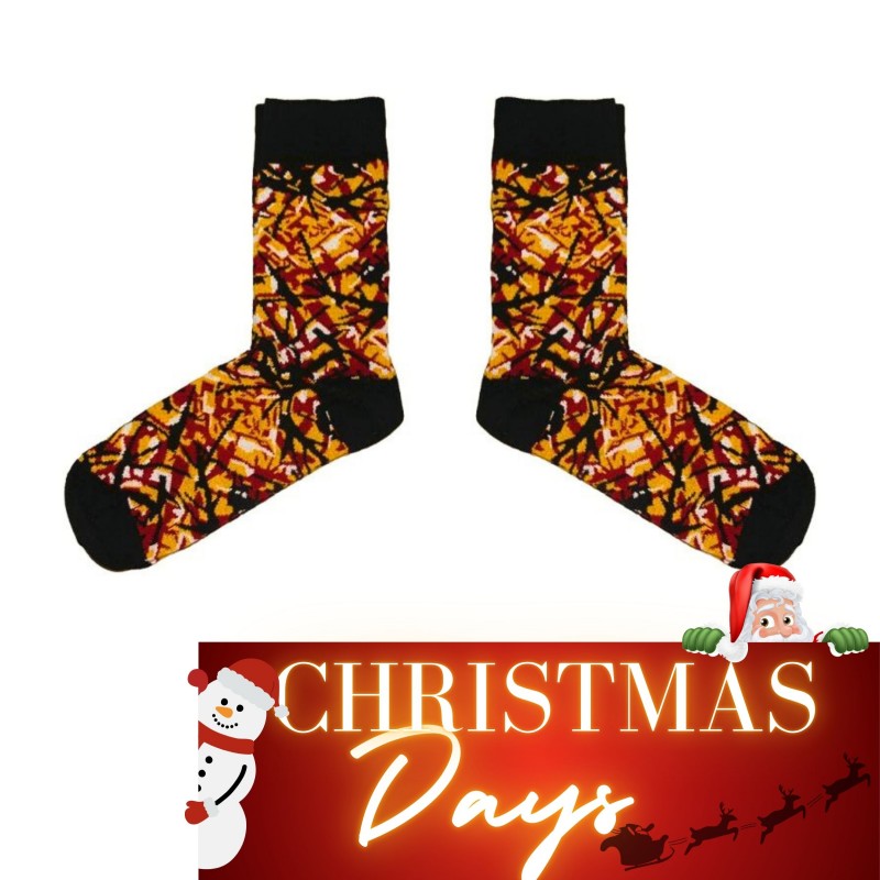 Look Danish Style complet – Chaussettes camion scandinaves - Jaune