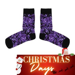 Look Danish Style complet – Chaussettes camion scandinaves - Violet