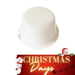 CABOCHON BLANC - FEUX SUEDOIS