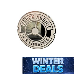 TRUCK ADDICT BLANC & CHROME...