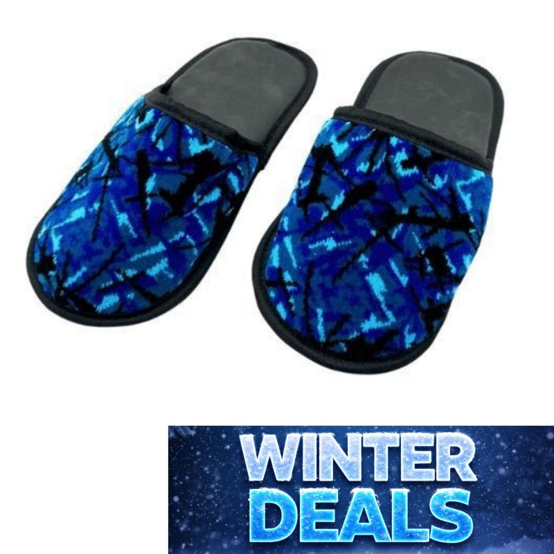 Chaussons Danois pour routiers – Style scandinave et confort bleu