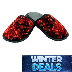 Chaussons Danois pour routiers – Style scandinave et confort rouge