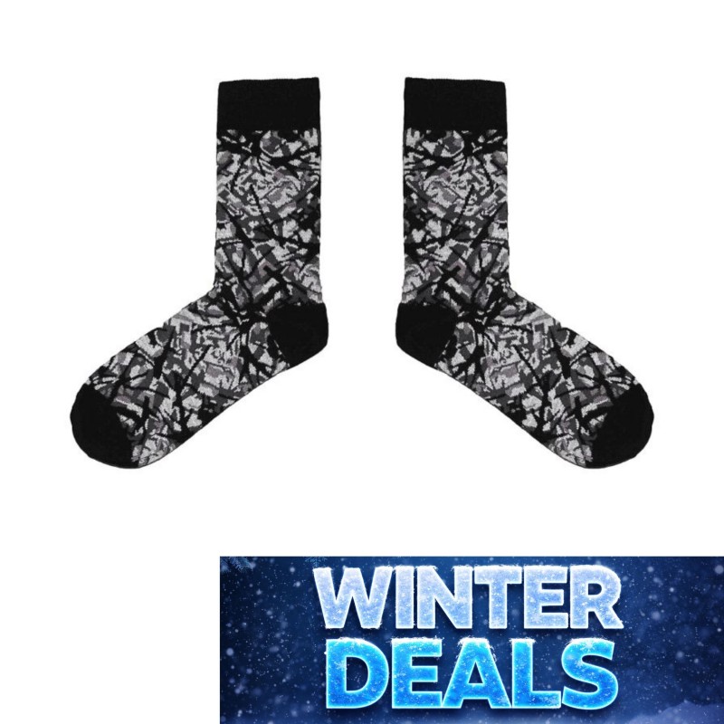 Look Danish Style complet – Chaussettes camion scandinaves - Grise