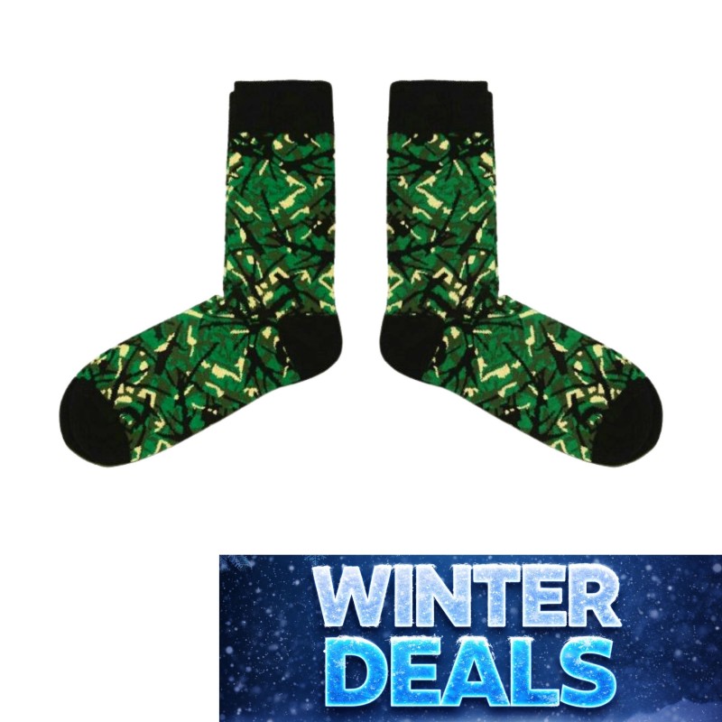 Look Danish Style complet – Chaussettes camion scandinaves - Verte