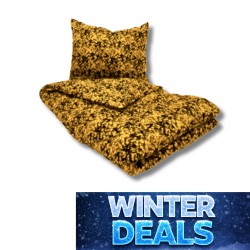 Parure de lit cabine camion – Style Danois scandinave : Jaune