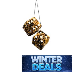 Jeu de dés en tissu danois : Jaune