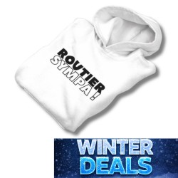 SWEAT BLANC HOMME - ROUTIER...