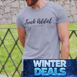 T-SHIRT HOMME GRIS - TRUCK...