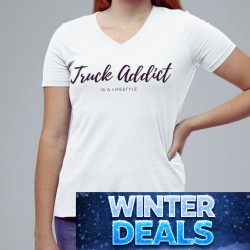T-SHIRT FEMME BLANC - TRUCK...