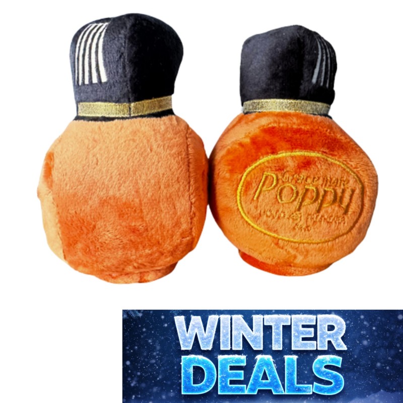 Peluche Poppy Grace Mate marron – Élément décoratif chaleureux pour camions