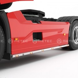Renault T - Rampe Sous Carénage Inox avec LED 3800mm : personnaliser son camion