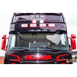 Visière Polyester Scania 350mm 