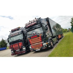 Visière Polyester Scania 350mm 