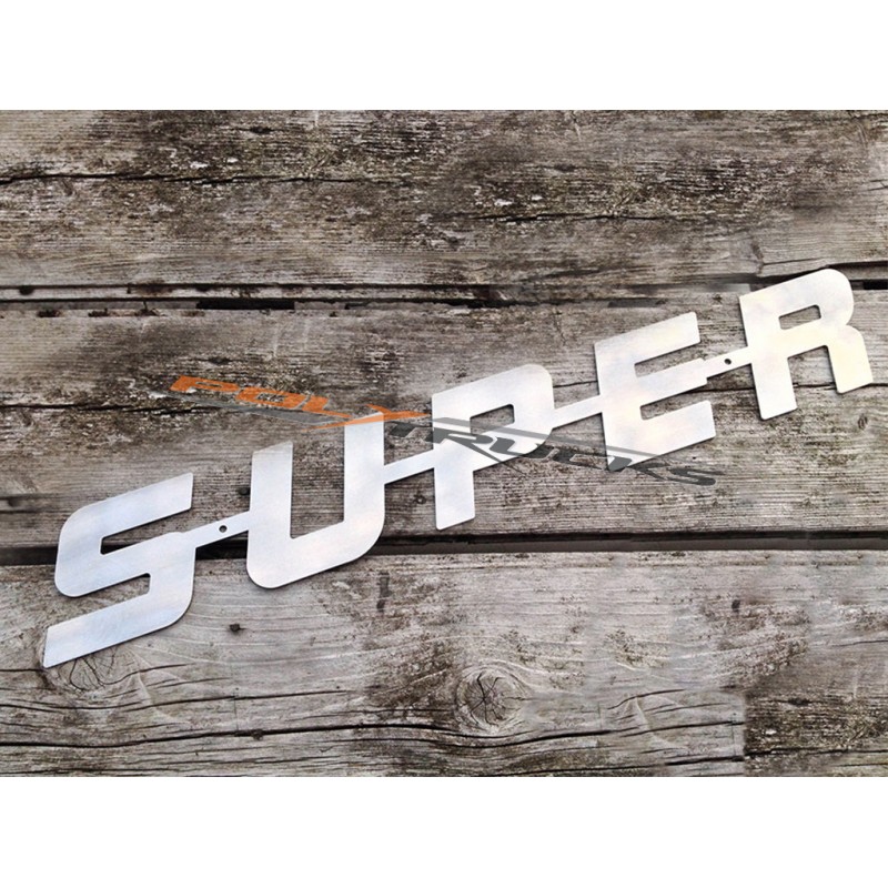 LOGO "SUPER" INOX