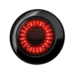 FEU ARRIERE GAUCHE - ROND 3 FONCTIONS - IZE LED DARK KNIGHT