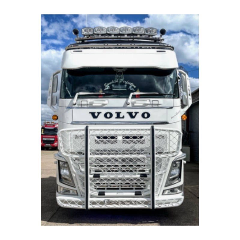 VISIÈRE XXL VOLVO 2 VEILLEUSES NTG - FH4 FH5 FH16 - POLYESTER ADAPTABLE