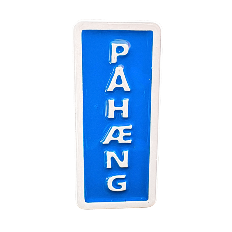 Pin's Pahaeng bleu