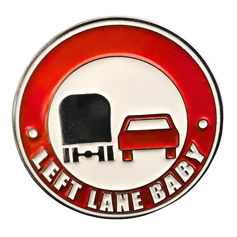 Pin's panneau Left Lane Baby