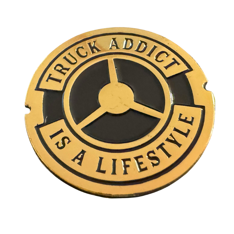 Pin's Truck Addict Gold